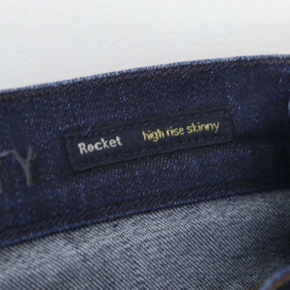 Citizens of Humanity Rocket High Rise Skinny Dark Wash Denim Jeans - Picture 6 of 8